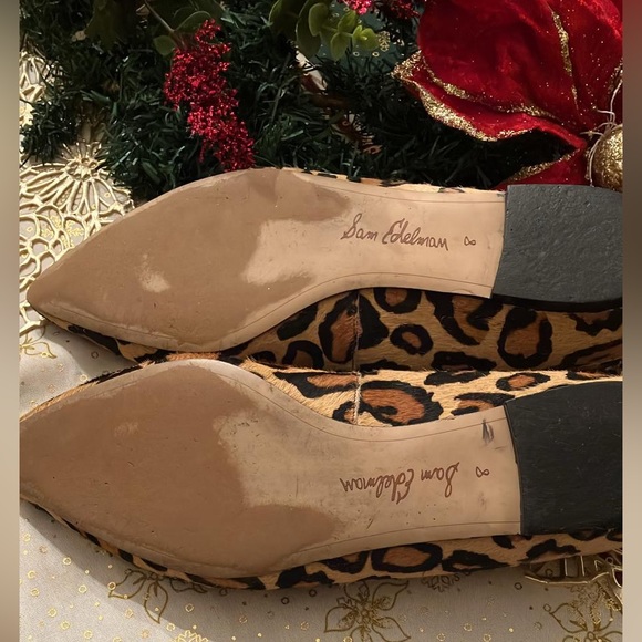 Sam Edelman Leopard Flats (8) - Picture 6 of 6
